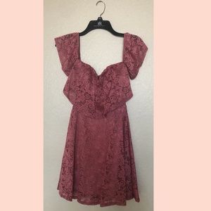 Pink Lace dress